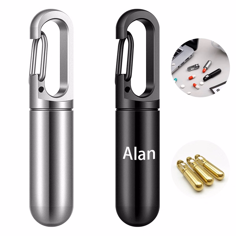 Stainless Steel Pill Case