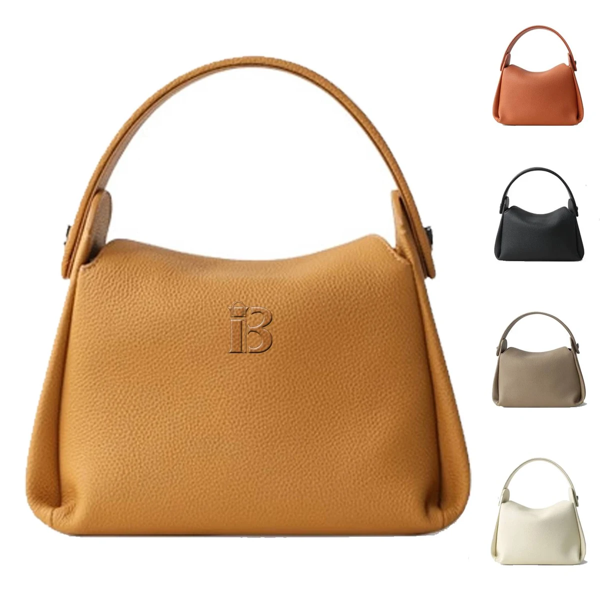 Genuine Leather Top handle purse & handbag 1