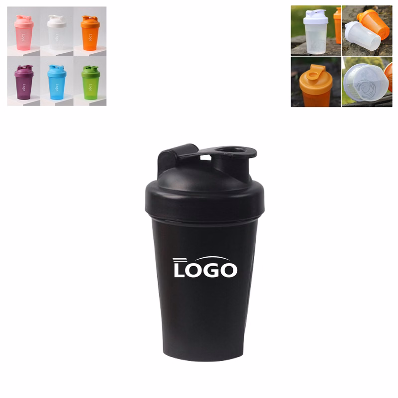 14oz Fitness Sports Protein Shaker Cup With Shaker Ball