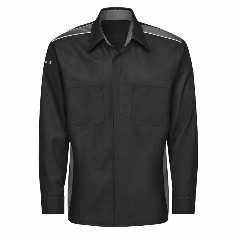 Red Kap® Lexus® Long Sleeve Technician Shirt