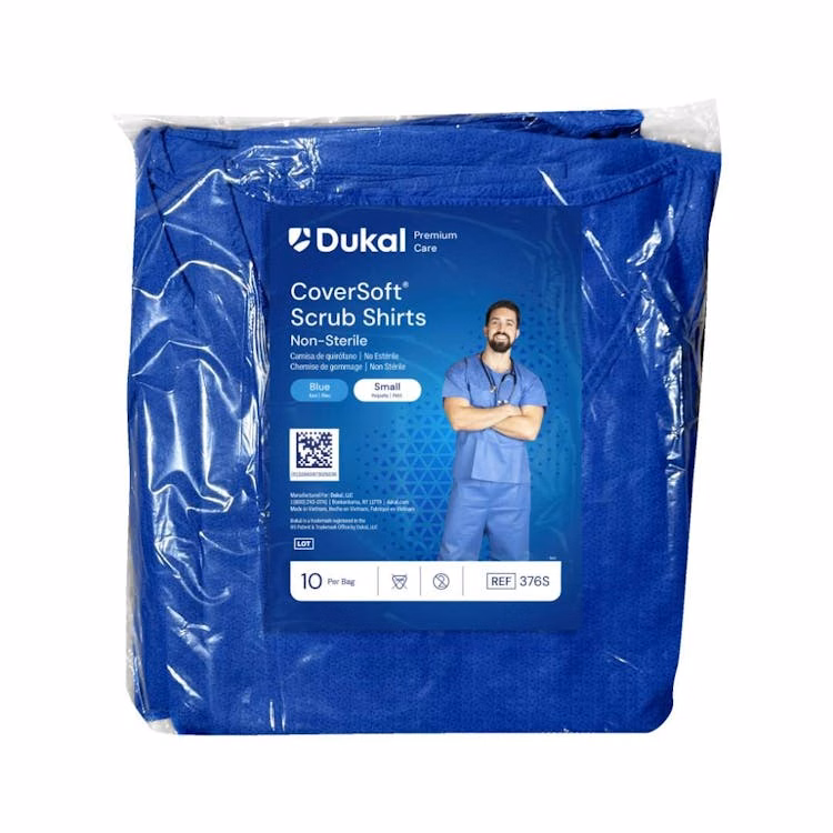Scrub Shirt Blue - Small