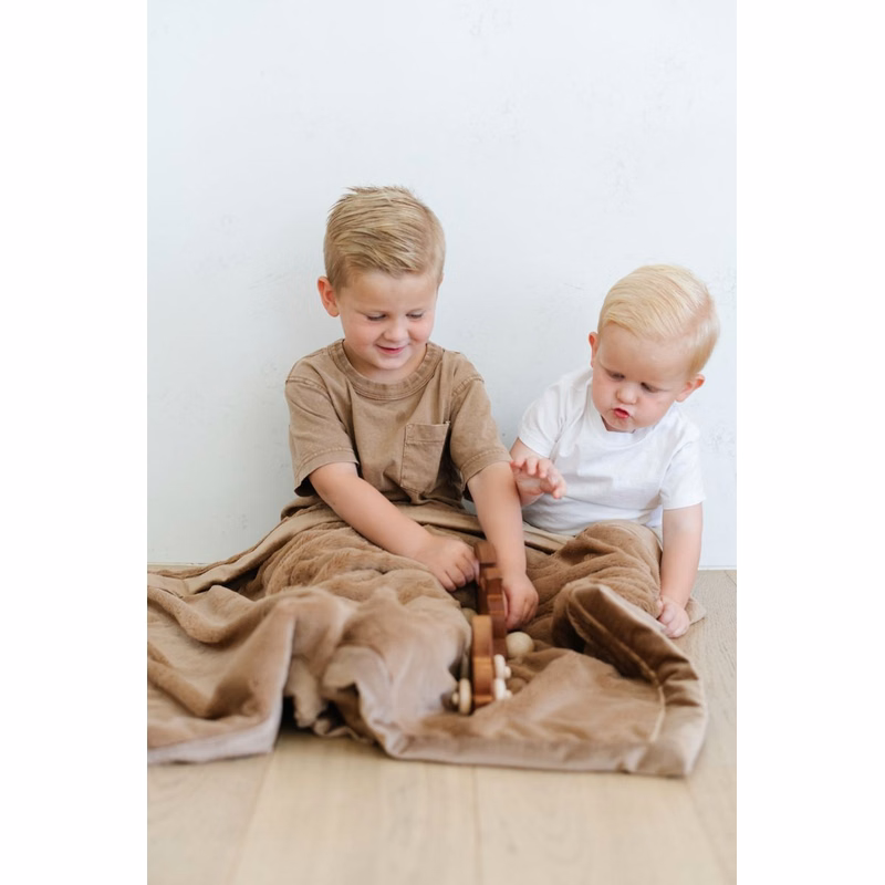 Lush Hazelnut-Toddler Luxury Blanket (40x60)