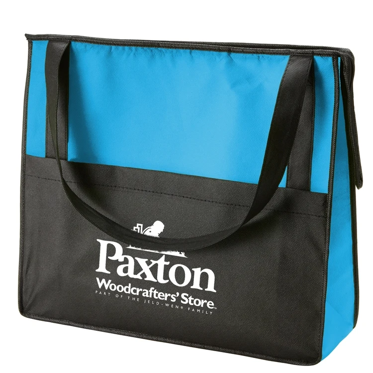 Prescott Non-Woven Zipper Tote Bag 1