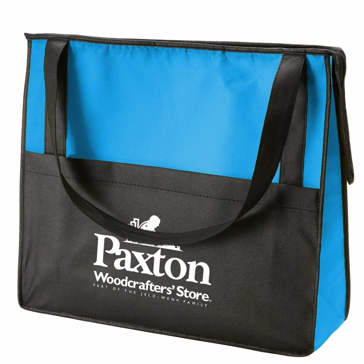 Prescott Non-Woven Zipper Tote Bag