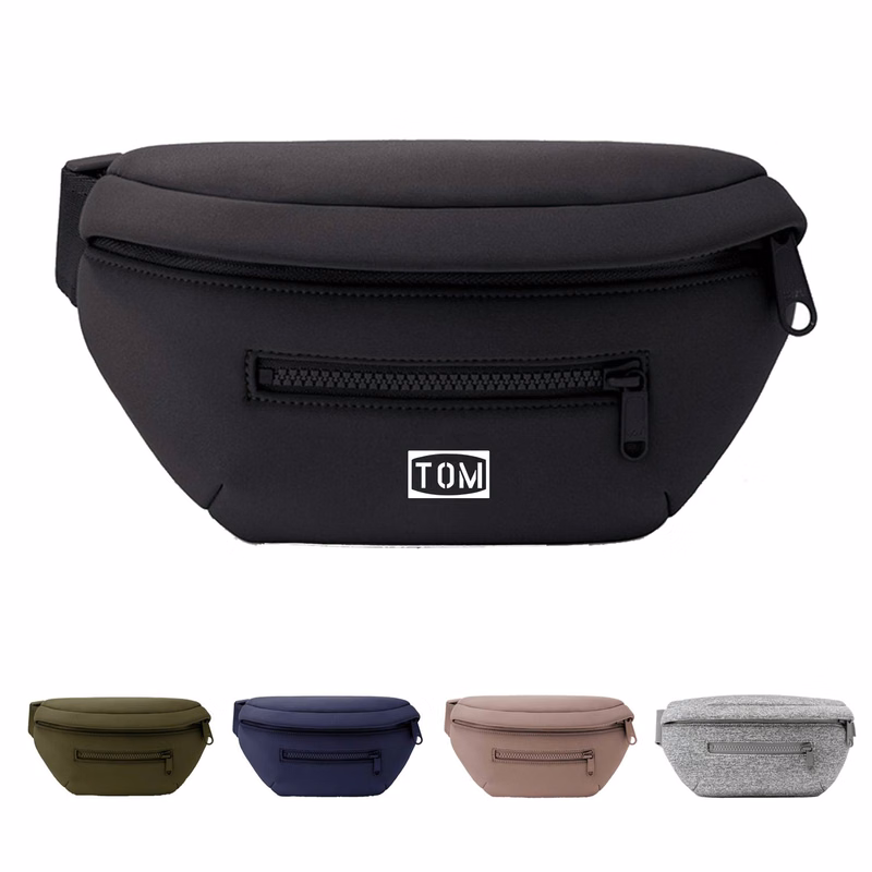 Custom Logo Waterproof Fanny Pack Unisex Neoprene Waist Bag