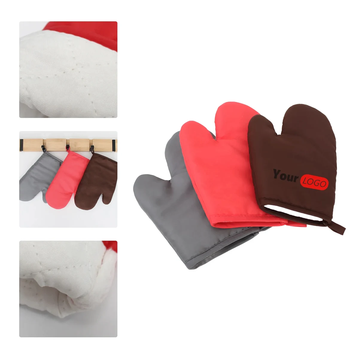 MOQ50 Heat Resistant Oven Gloves 1