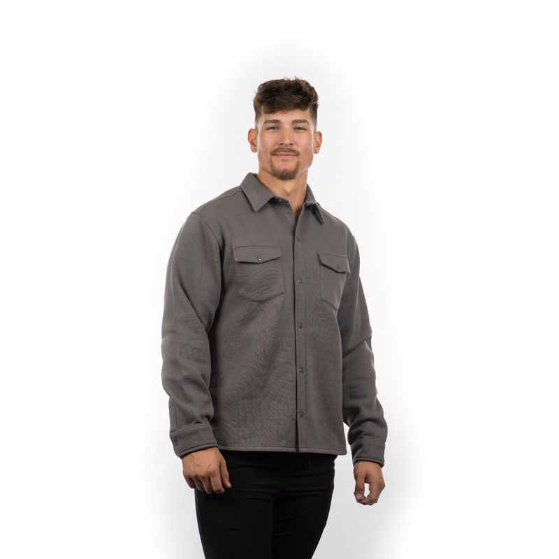 The Fleece Snap Shacket