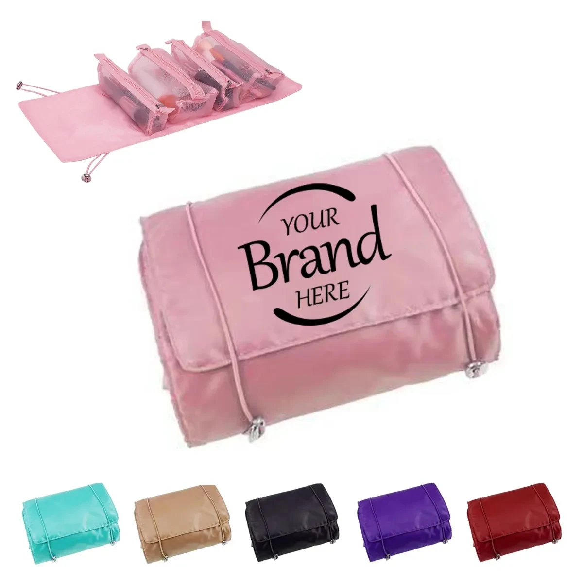 Roll Up 4-In-1 Makeup Bag 1