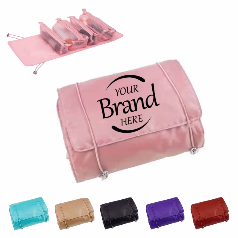 Roll Up 4-In-1 Makeup Bag