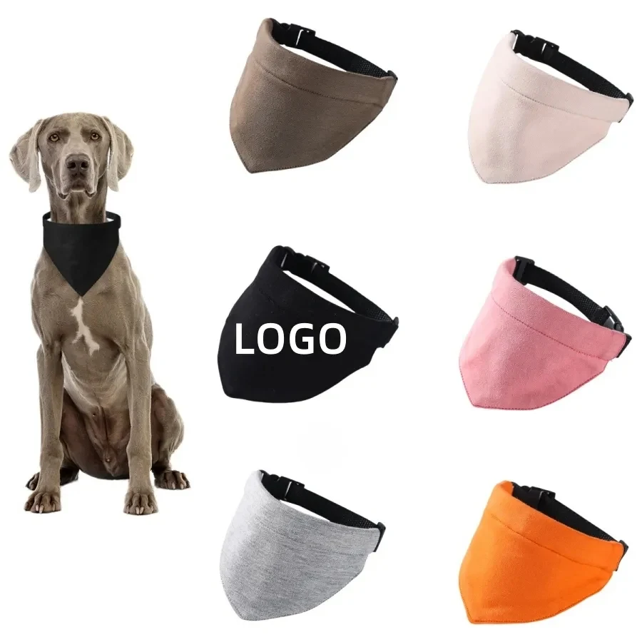 Adjustable Pet Triangle Bibs Bandannas Dogs Scarf 1