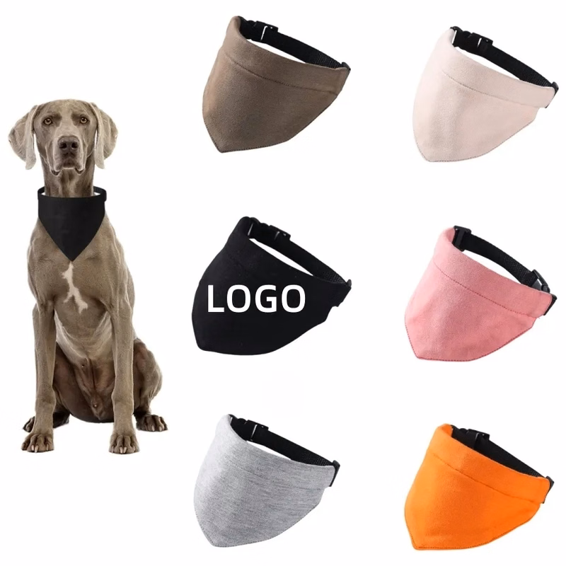 Adjustable Pet Triangle Bibs Bandannas Dogs Scarf