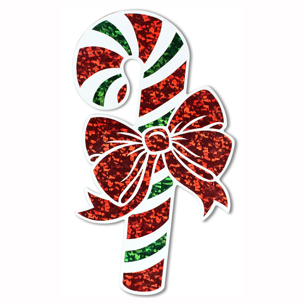 Prismatic Candy Cane Cutout 1
