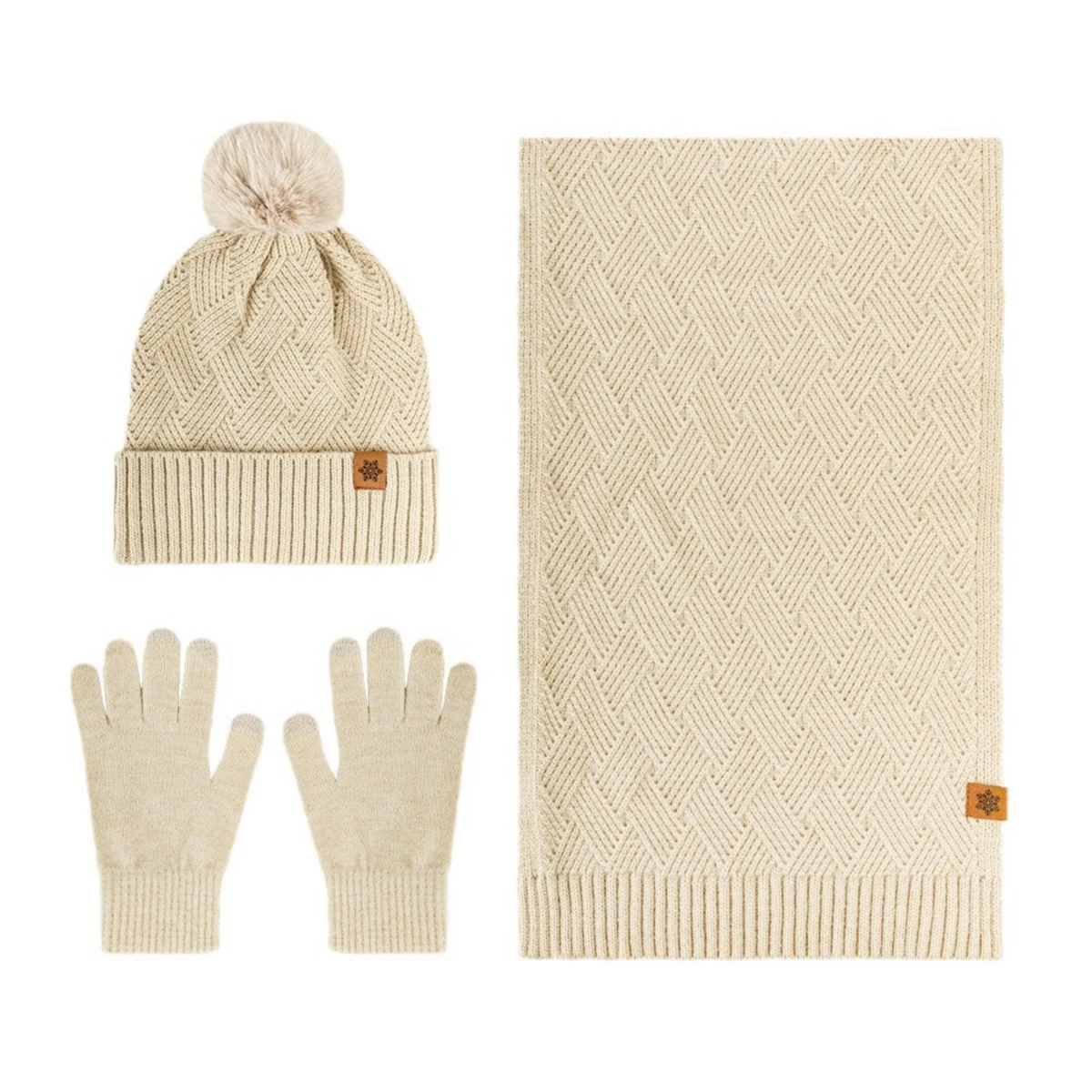 Gloves Hat Scarf Set 1