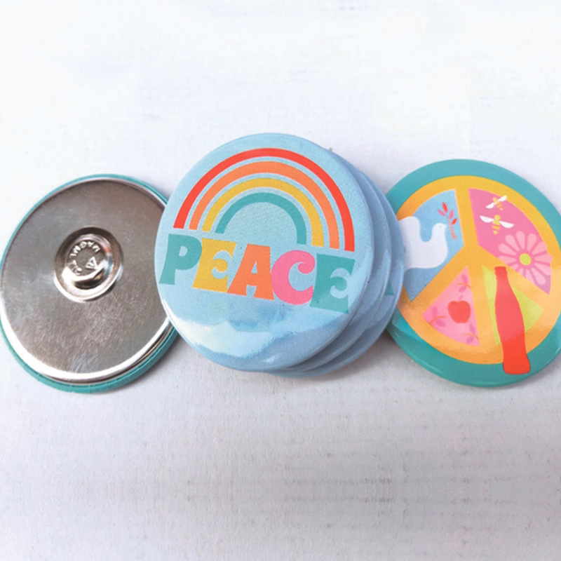 Magnetic Tinplate Custom Badge