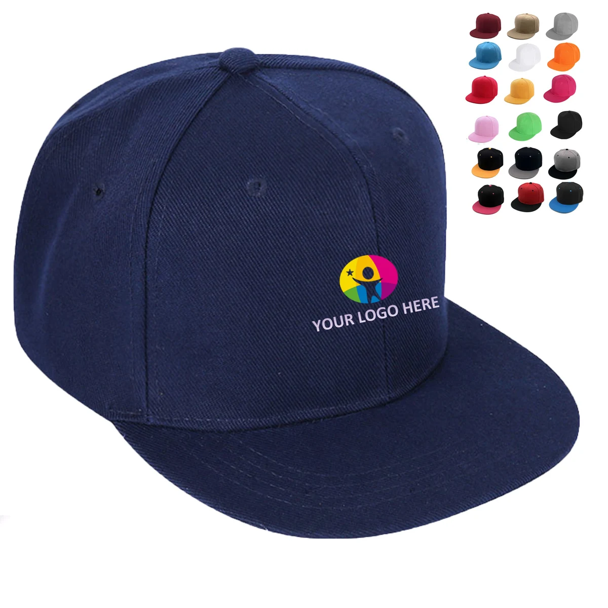Flat Bill Hat 1