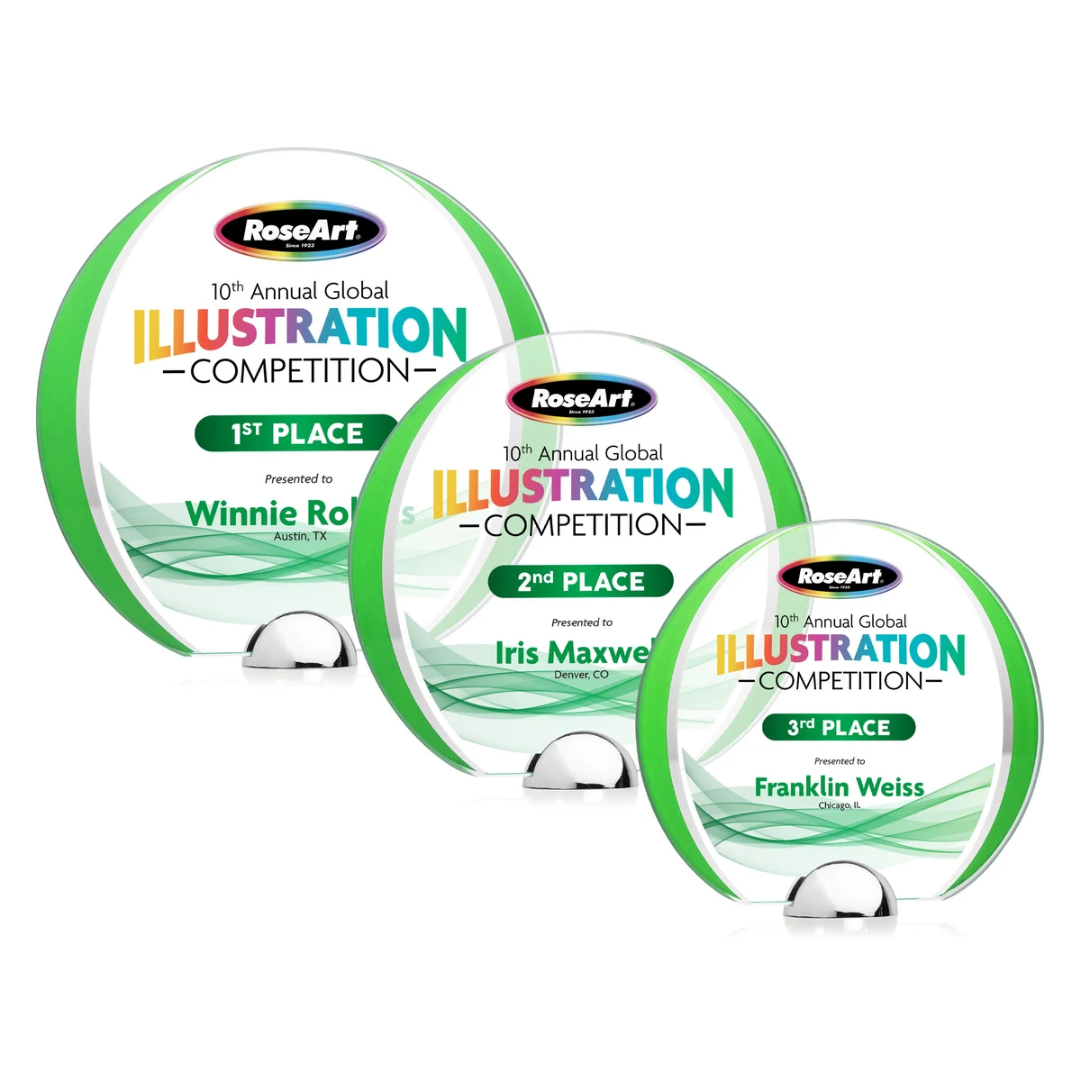 Stanton VividPrint™ Award - Green 1