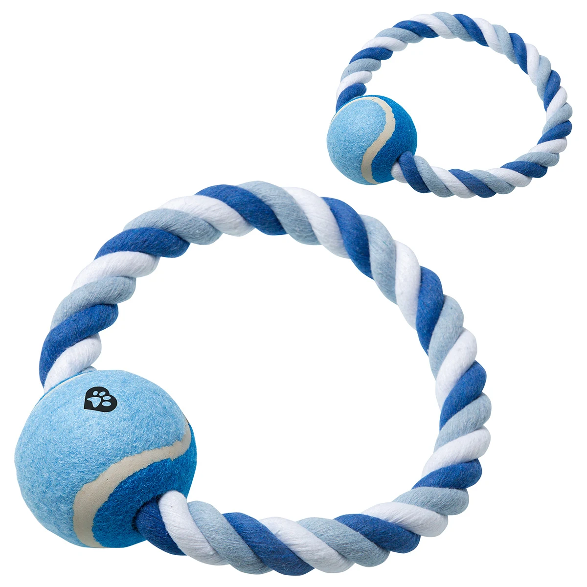 Circlet Rope Ring & Ball Pet Toy 1