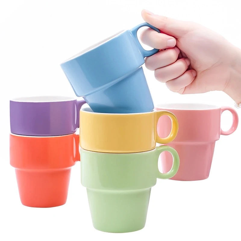 Porcelain Stackable Mug - 9 Ounce 1
