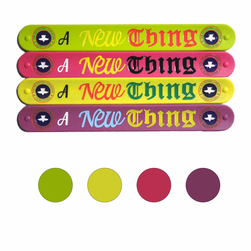 Custom Kids Silicone Slap Bracelets