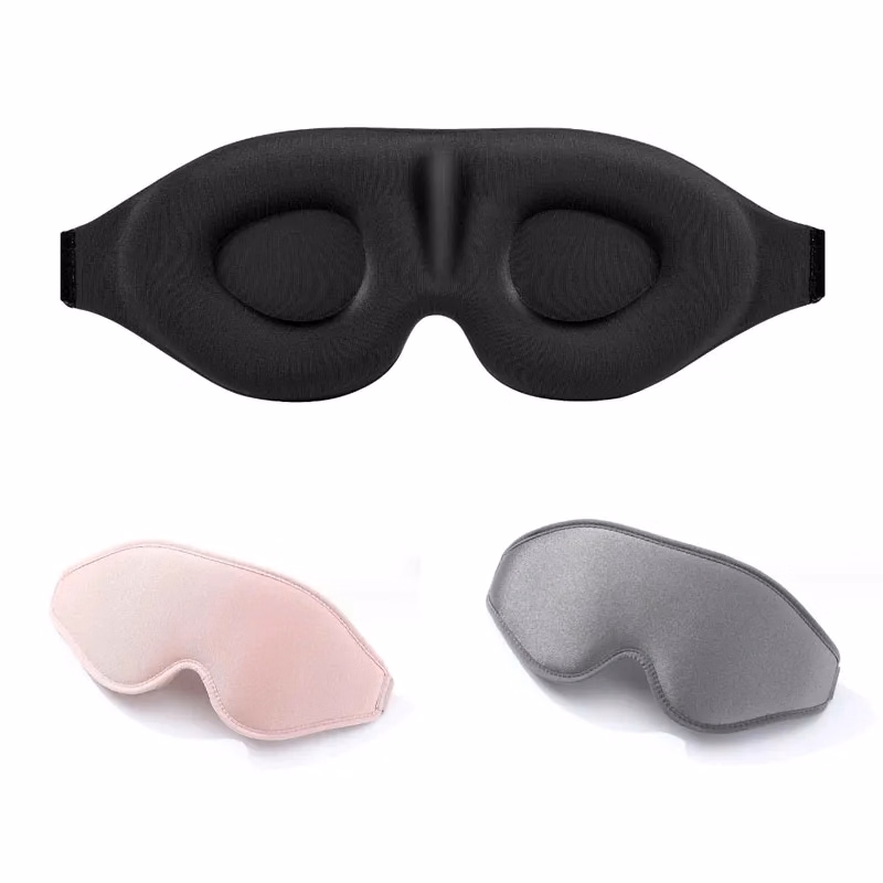Sleep Eye Mask 3D Contoured Cup Sleeping Blindfold Concave
