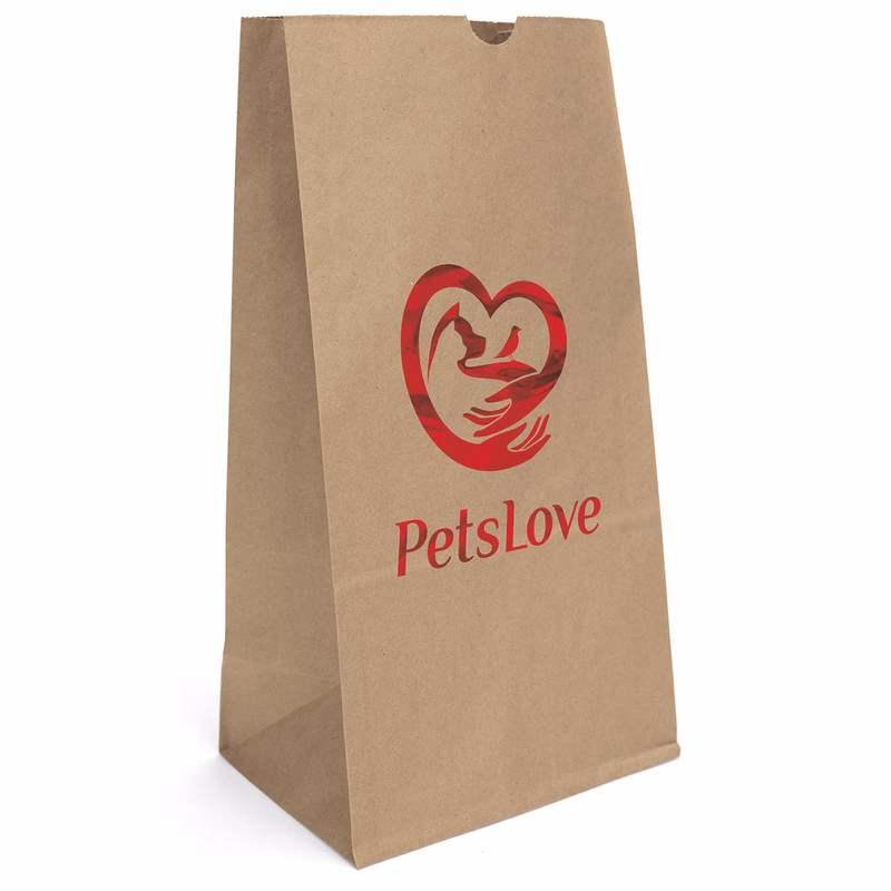 20# S.O.S Bag - Foil Print