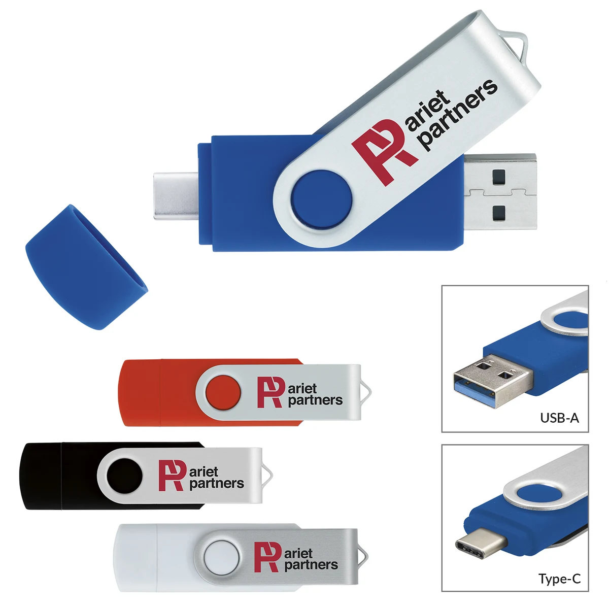Universal Source® 64 GB On The Go USB 3.0 Flash Drive - Type C 1
