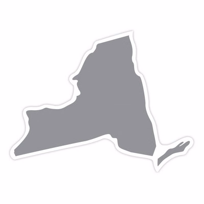 New York Re-Stick-It State Decal
