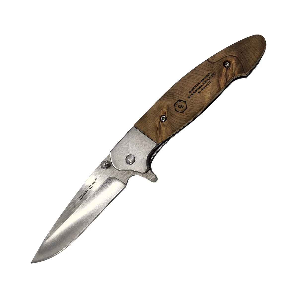 Renegade - Maple Burl Ball Bearing Folder 1