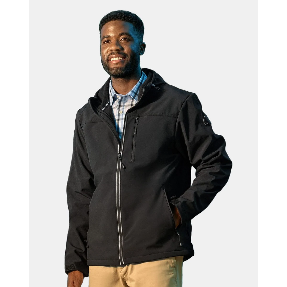 Men's Wavestorm Hooded Soft Shell Jacket - N17789 1