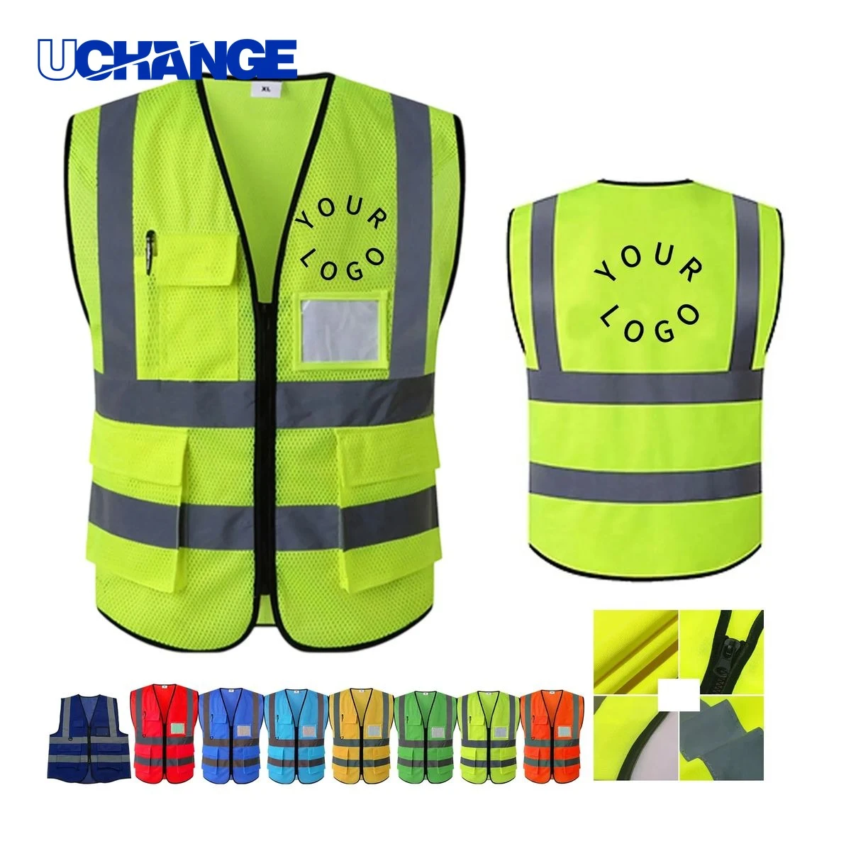 Reflective Safety Vest 27" for Work Use 1