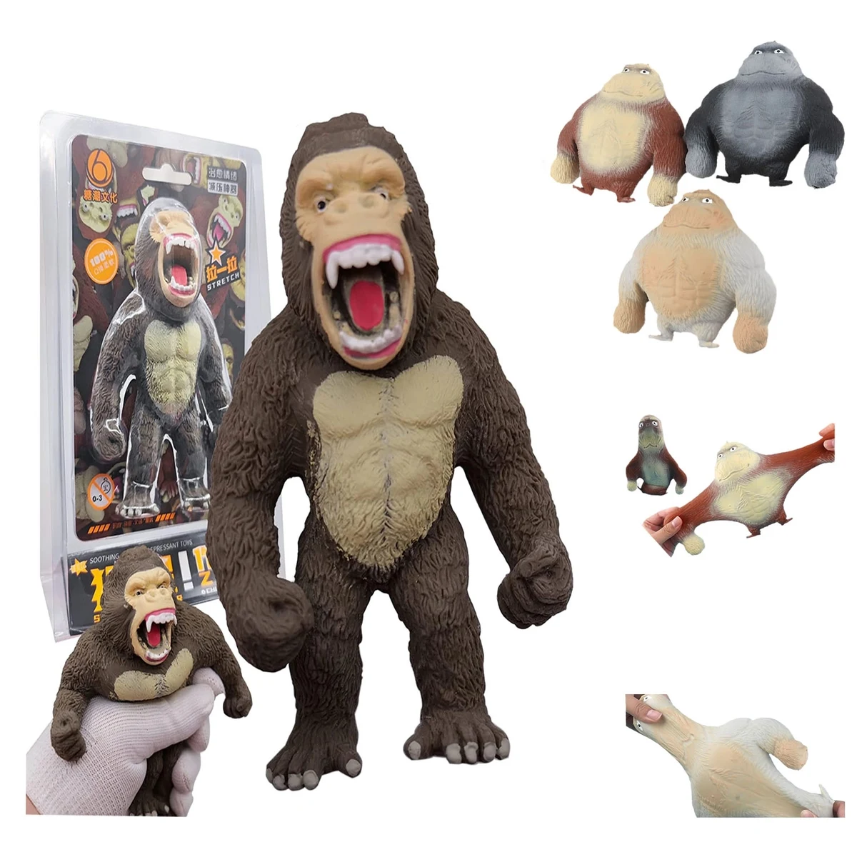Stretch Gorilla Fidget Toy 1