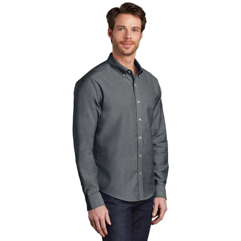 Port Authority Untucked Fit SuperPro Oxford 1