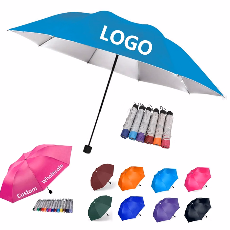 42" Arc Budget Promotional Telescopic Folding Umbrella