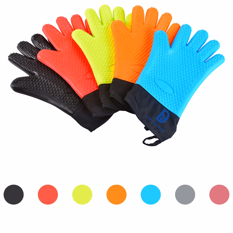 Extra Long Kitchen Waterproof Heat Resistant Glove