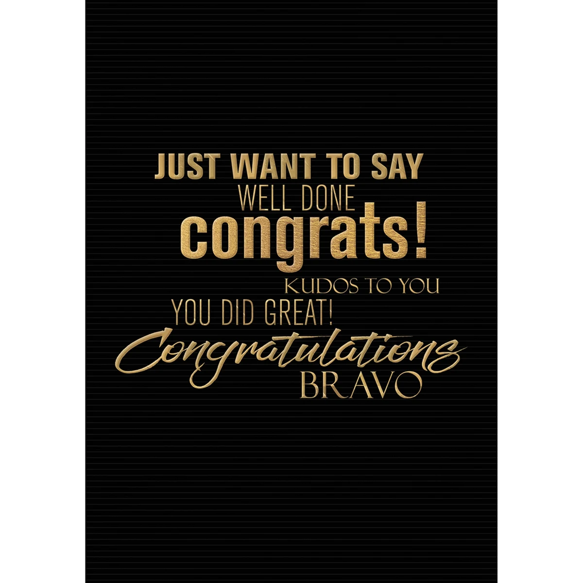 Real Deal Congratulations Cards 1