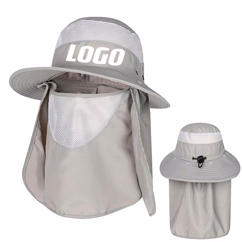 Protection Sunbonnet With Mesh Mask Neck Flap