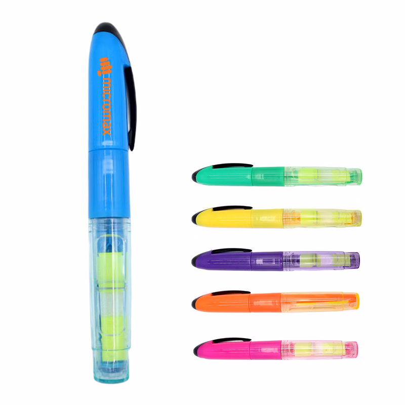 Colorful sticky notes with fluorescence