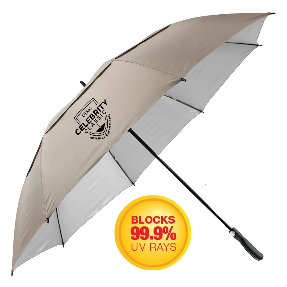 The Vented Hybrid UV Golf Umbrella 1
