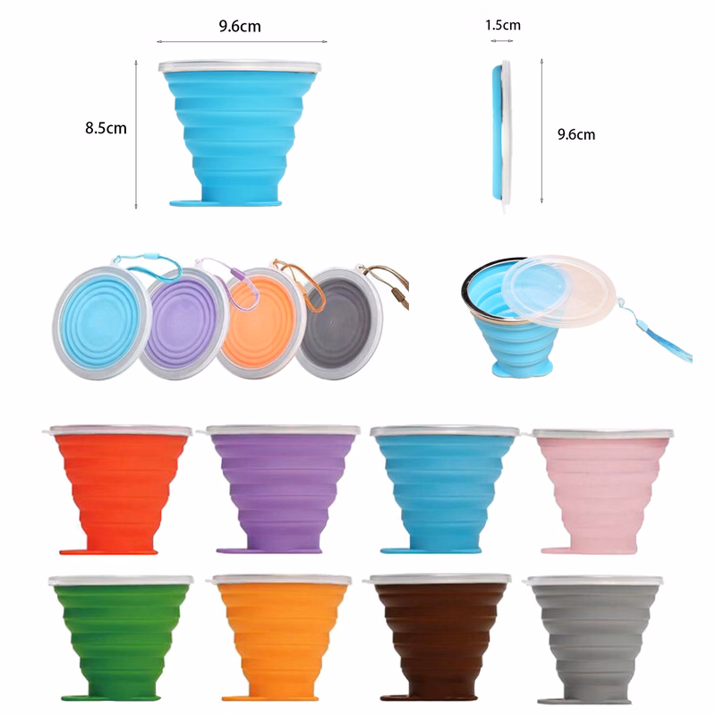 270ml Collapsible Silicone Cup