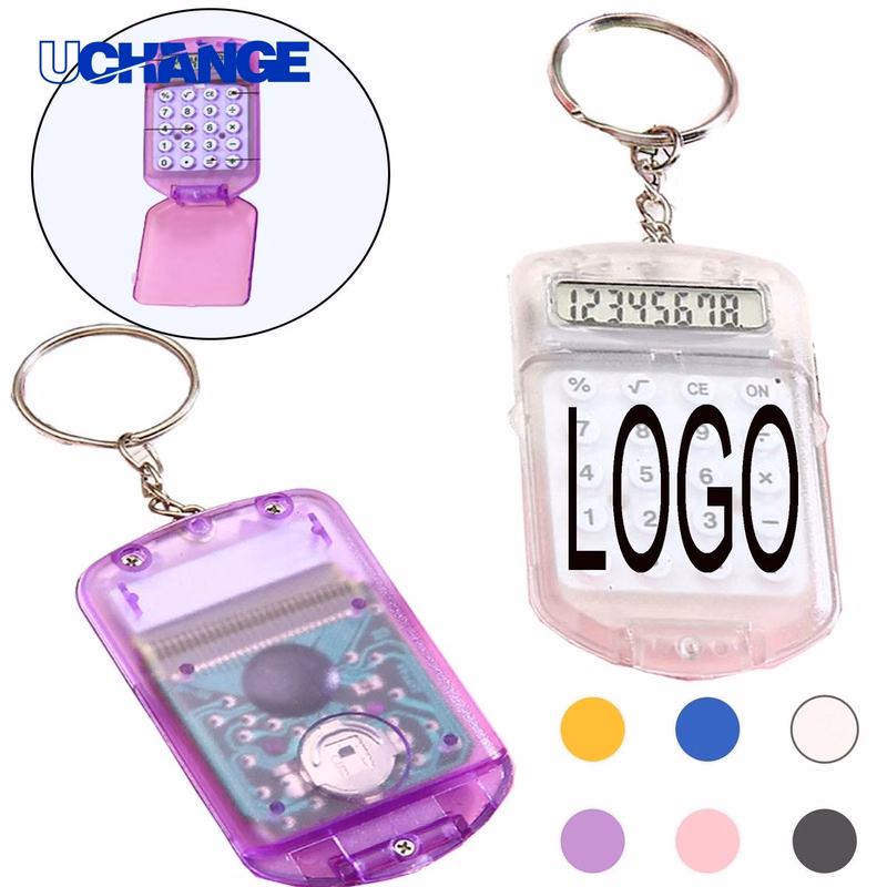 Mini Calculator Keychain Tool