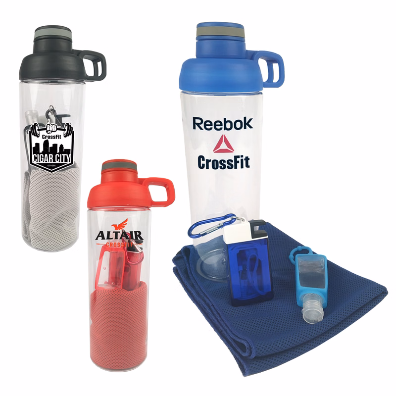 Cooling Towel w/ Mesh Carrying Bag