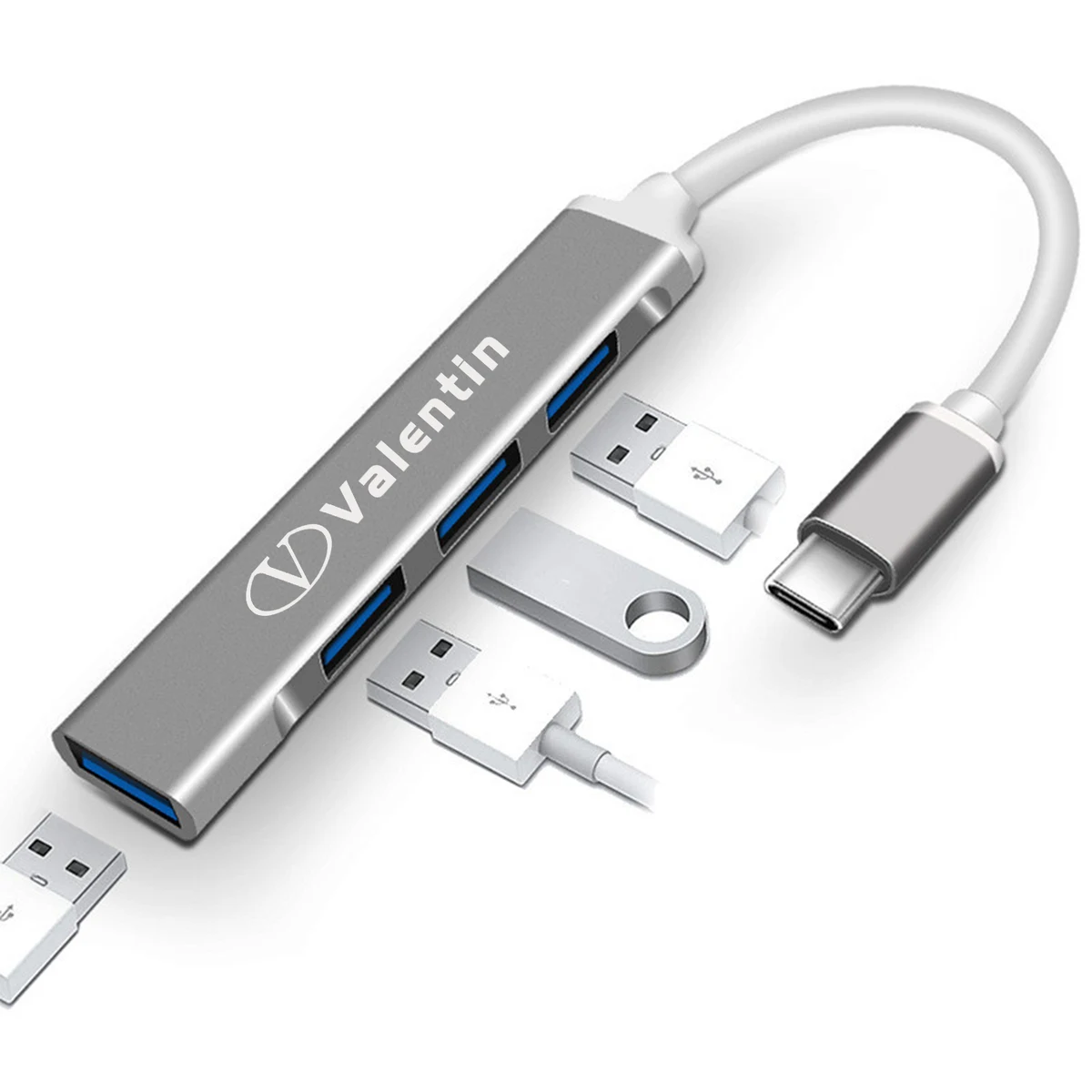 Usb C To Hub 4 Ports 1