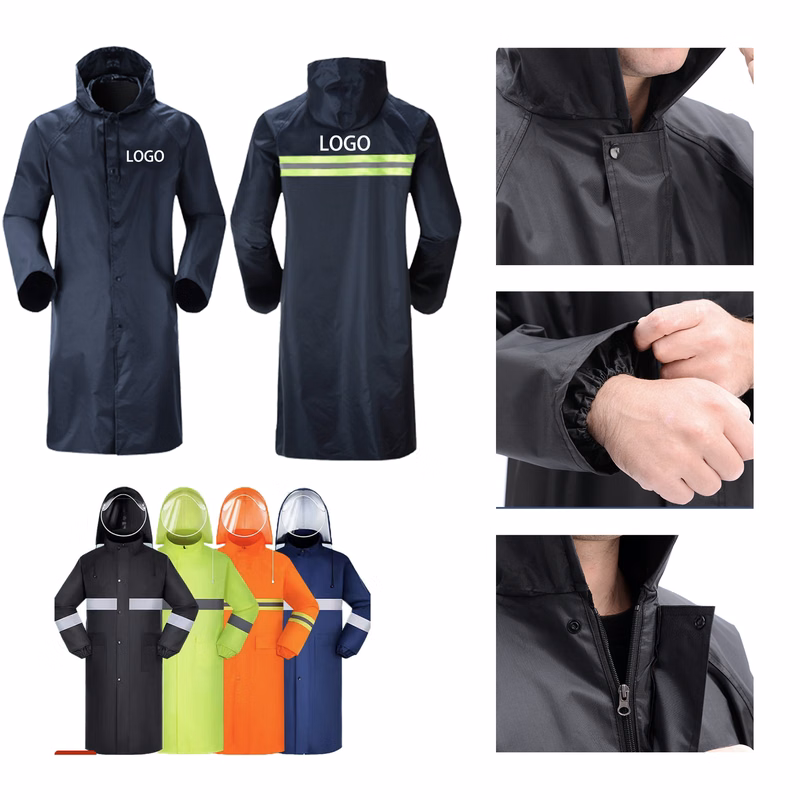 MOQ 10 PCS Stylish Portable Raincoat