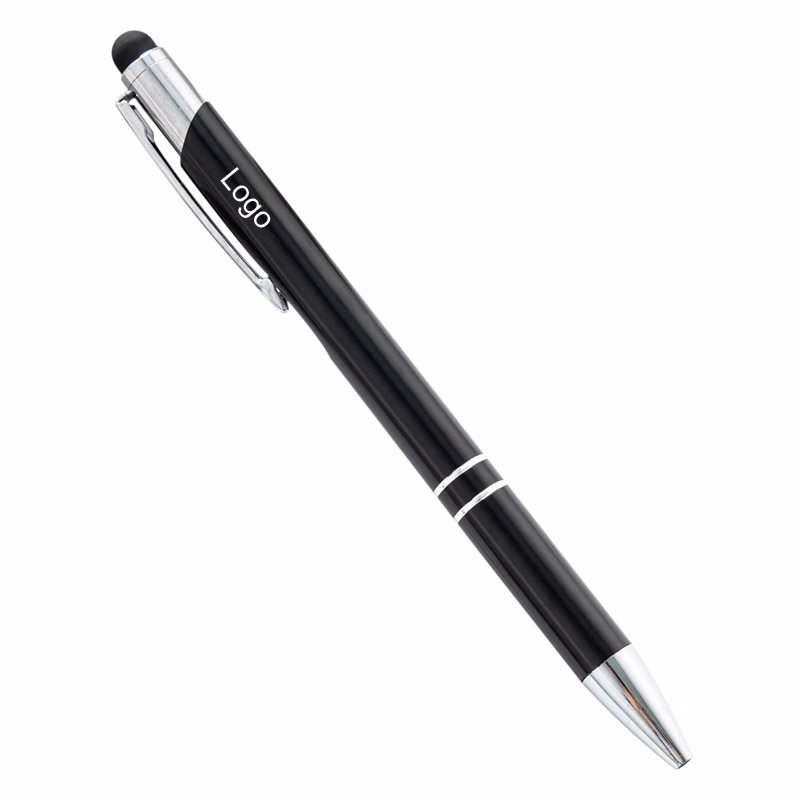 Stylus Metal Ballpoint Pen - Laser Engraved