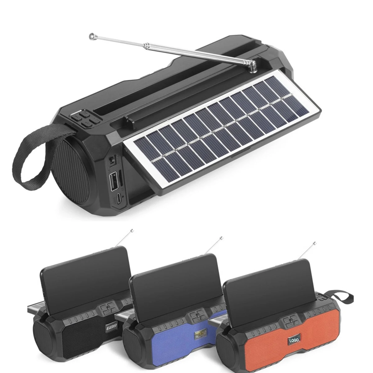Portable Solar Powered Wireless Speaker 1