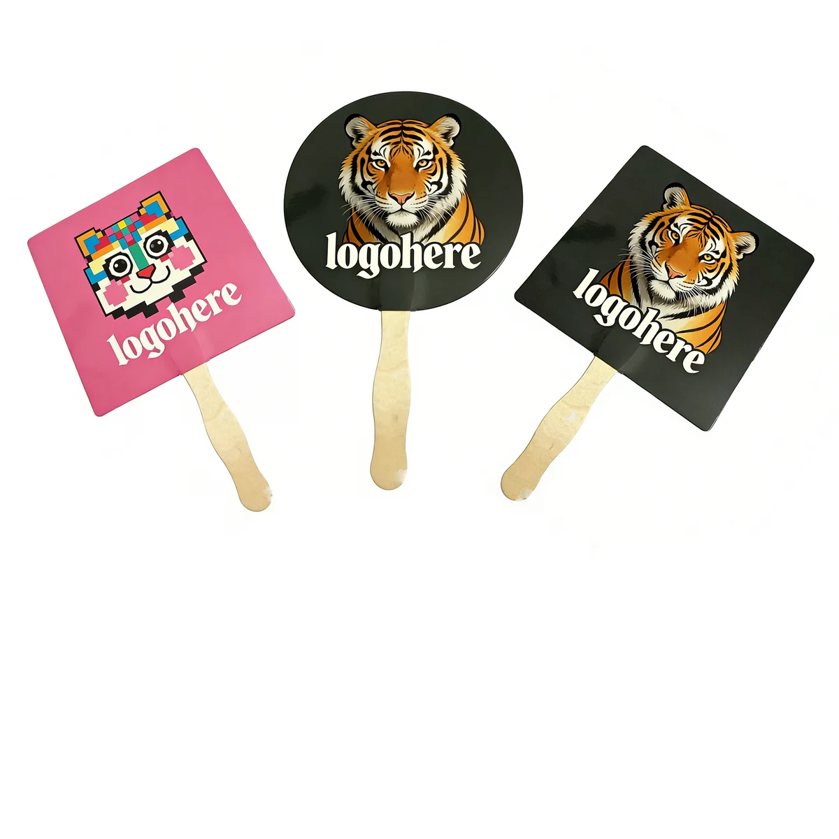 Custom Logo Hand Fan 1