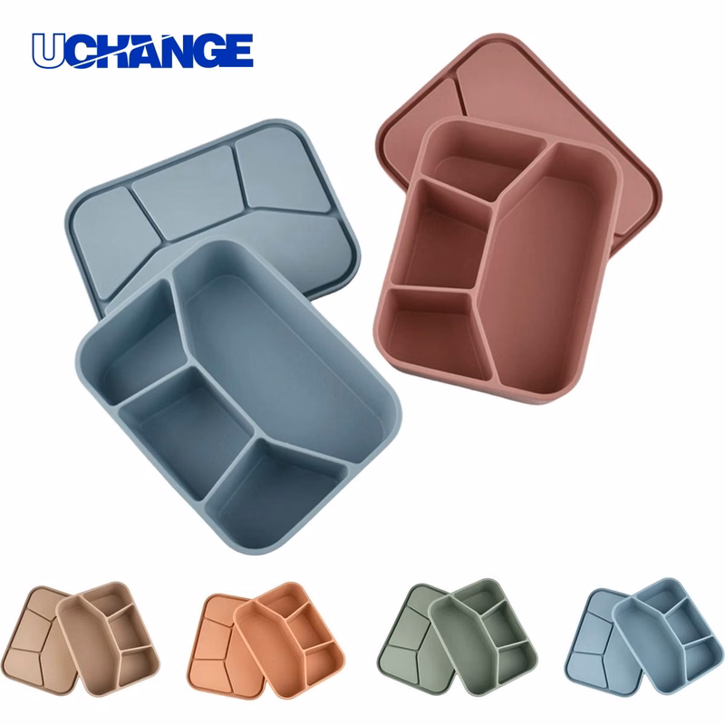Silicone Lunch Box Food Storage Container