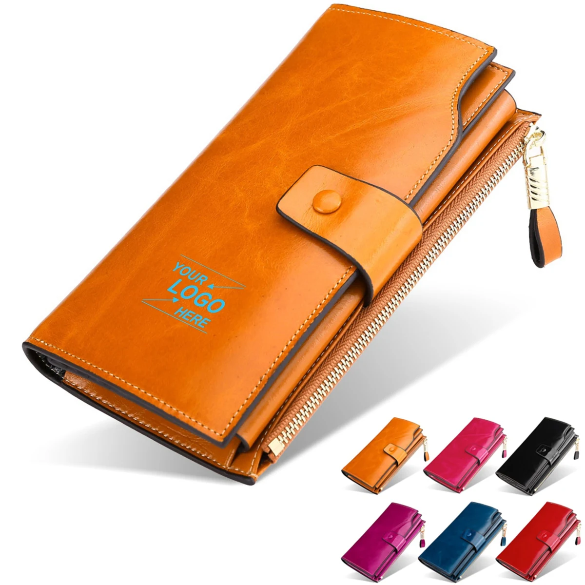 Women's Leather RFID Wallet 1