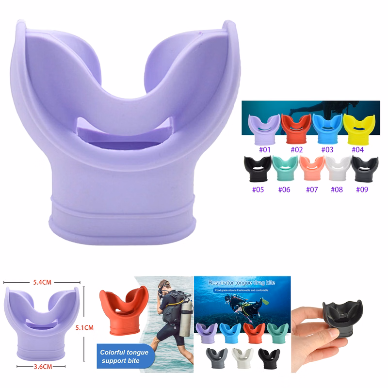Diving Regulator Mouthpiece Silicone Snorkel