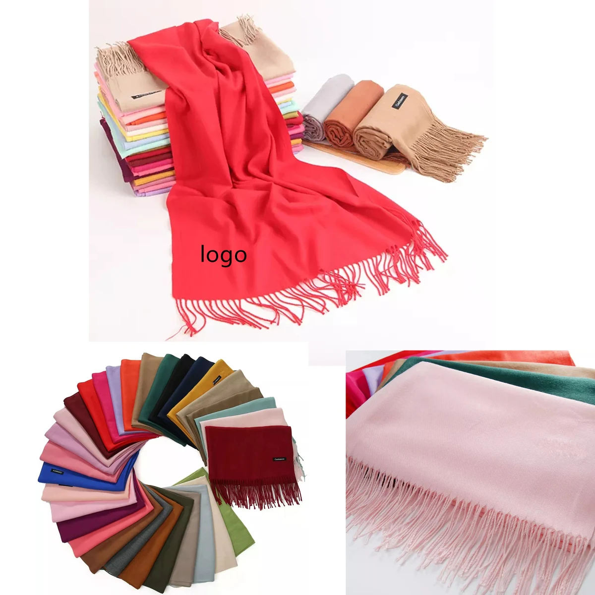 Winter Warm Long Large Scarves 1
